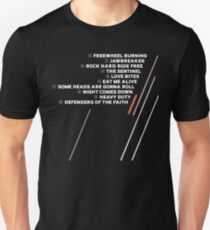 Defenders of the Faith Tracklist Unisex T-Shirt