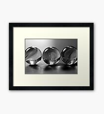 Three Amigos BW 2 Framed Print