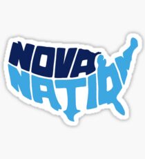 Villanova- nova nation Sticker