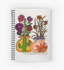 Flowers/7 - Southwest Spiral Notebook