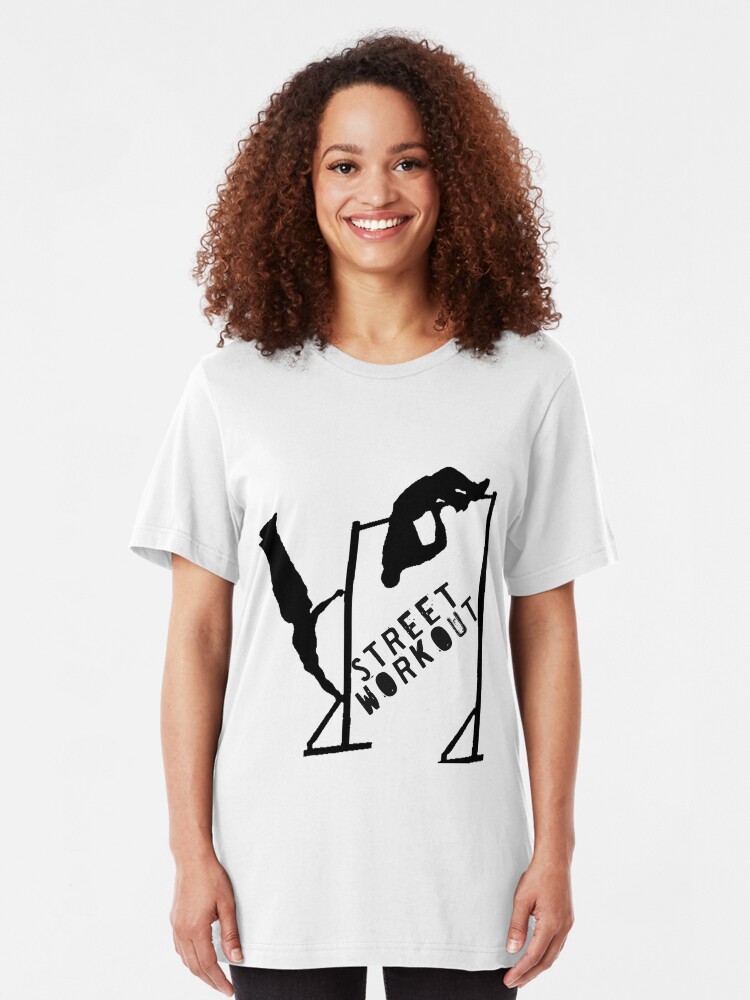 Alternate view of STREET WORKOUT Slim Fit T-Shirt