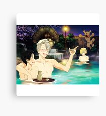 Onsen Canvas Print