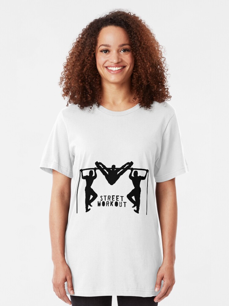Alternate view of STREET WORKOUT Slim Fit T-Shirt