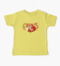 Fox Mom & Pup Baby Tee