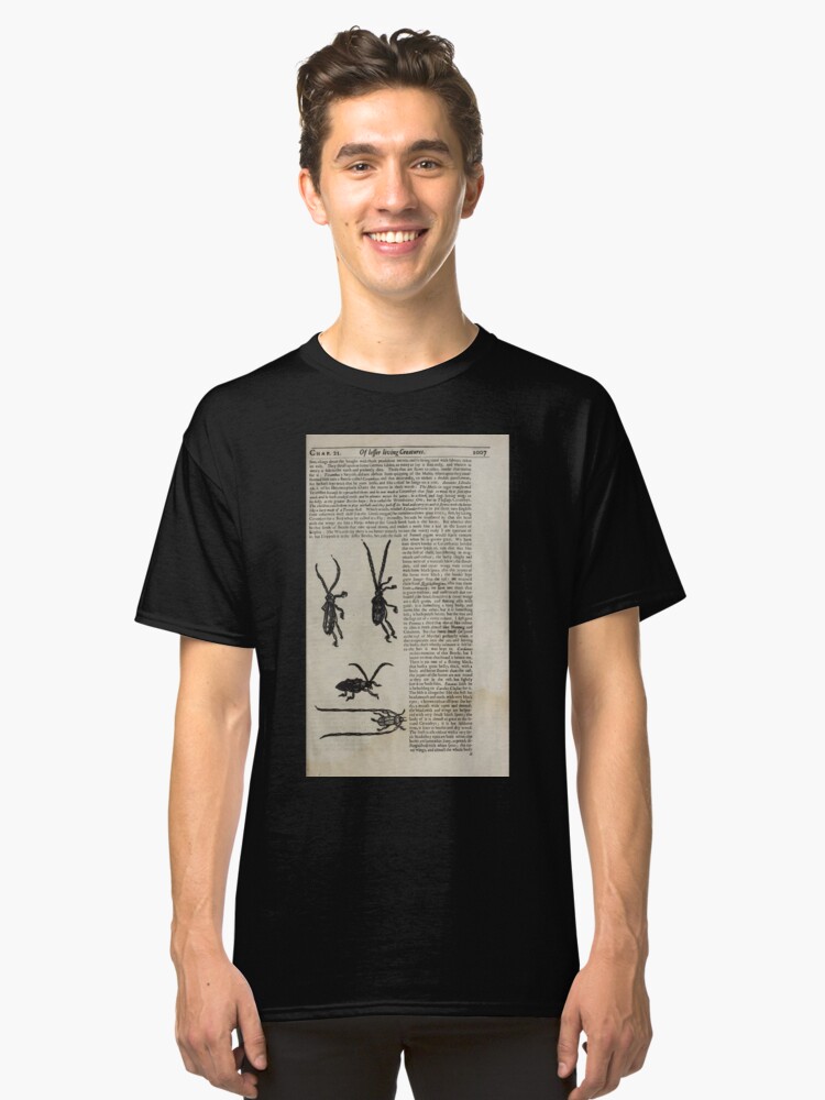 Alternate view of The History of Four Footed Beasts Serpents and Insects 183 Classic T-Shirt