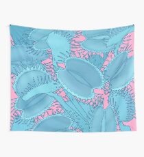 Free Hugs! (Venus Flytrap - Pink) Wall Tapestry