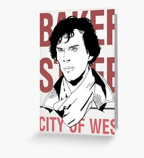 sherlock #2 Greeting Card