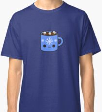 Mug of hot chocolate with cute marshmallows Classic T-Shirt