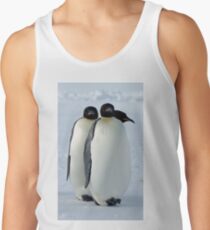 Emperor Penguins Huddled Tank Top