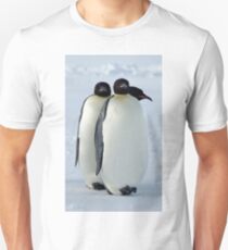 Emperor Penguins Huddled Unisex T-Shirt