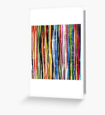 fancy stripes 1 Greeting Card