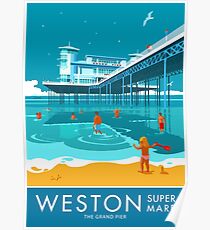 Weston super Mare, Grand Pier Poster