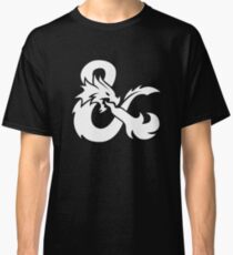 DND White Logo Classic T-Shirt