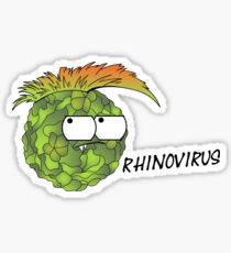 Rhinovirus Virus Villain Sticker