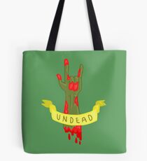 Undead Zombie Design Tote Bag