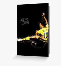 Dare to Zlatan Greeting Card