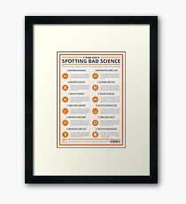 A Rough Guide to Spotting Bad Science Framed Print