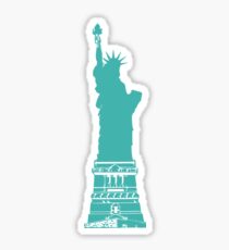 Verdigris Statue of Liberty Sticker