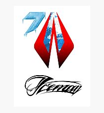Iceman 7 Photographic Print