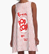 Popcorn Bag A-Line Dress