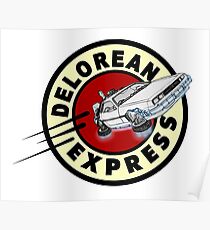 DeLorean Express Poster