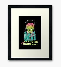 Mars recruitment Framed Print