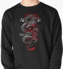 Asian Dragon Pullover Sweatshirt