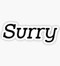 Surry Sticker