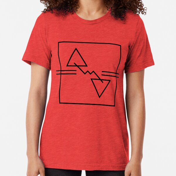 Inge Thomson - Shipwrecks And Static - Album Art Re-Imagined Tri-blend T-Shirt