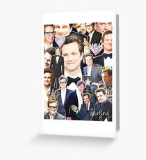 colin firth collage Greeting Card