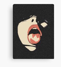 Naughty in the Dark Canvas Print