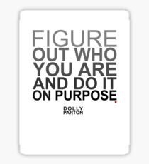 On Purpose. Sticker