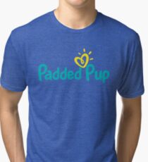 Padded Pup Tri-blend T-Shirt
