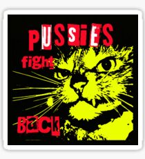 Pussy FIGHTS Back Sticker