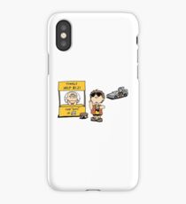 Peanuts Back 2 The Future iPhone Case