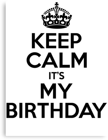 keep calm its my
