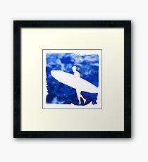 Surf Framed Print