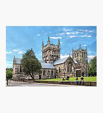 Wimborne Minster. Photographic Print