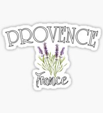 PROVENCE FRANCE with Lavender Sticker