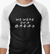 Camiseta ¾ bicolor para hombre ESTABAMOS EN UN DESCANSO