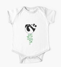 Balance Is Everything! Tumbling panda. One Piece - Short Sleeve