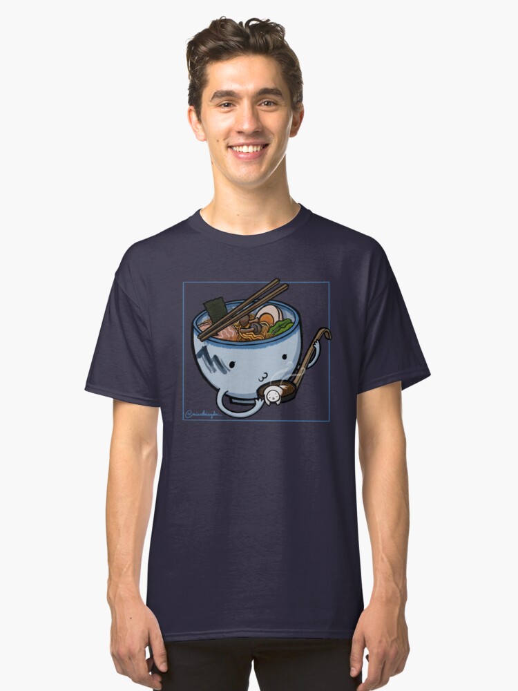 Alternate view of Ramen :: Carnivorous Foods Series Classic T-Shirt