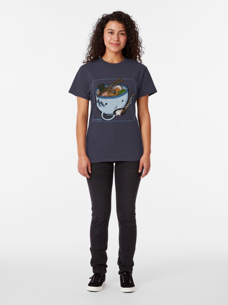 Alternate view of Ramen :: Carnivorous Foods Series Classic T-Shirt