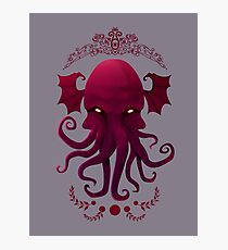 Cthulu Photographic Print