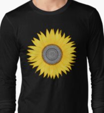 Mandala Sunflower Long Sleeve T-Shirt