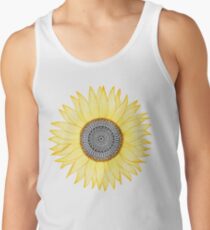 Camisetas de tirantes para hombre Golden Mandala Sunflower