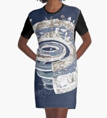 Geologic Period Timeline Graphic T-Shirt Dress