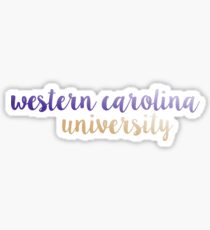 Western Carolina University Sticker