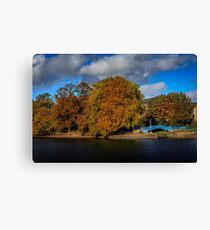 Autumn In York Canvas Print