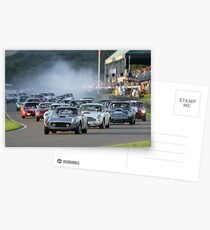 Racing at the Goodwood Revival Postcards